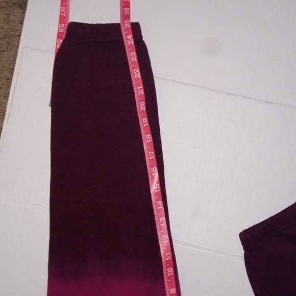 Aviator Nation Ombre Sweatpants. Pink and Purple in color. Big Girls size 14. - Picture 4 of 8